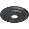 Ekena Millwork Federal Ceiling Medallion (Fits Canopies up to 8 1/2"), 15 3/8"OD x 3 5/8"ID x 1"P, Pewter CM15FEPES - alternate 2